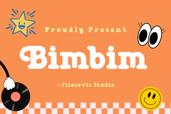Bimbim Display Font Review for Playful Branding Design