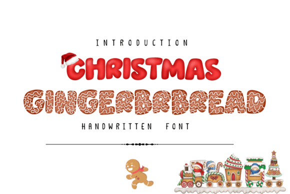 Christmas Gingerbread: A Festive Display Font for Campaign Visuals