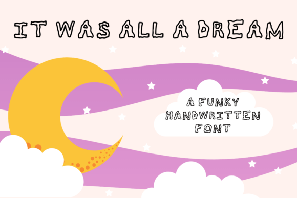 Crafting Unique Products with It Was All a Dream Display Font