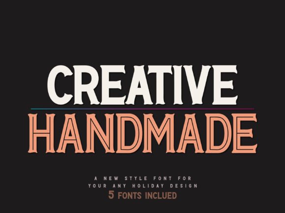 Creative Handmade Font for Authentic Brand Stories