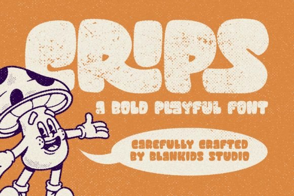 Crips Display Font for Bold Brand Visuals