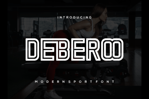 Deberoo Display Font for Modern Editorial Design