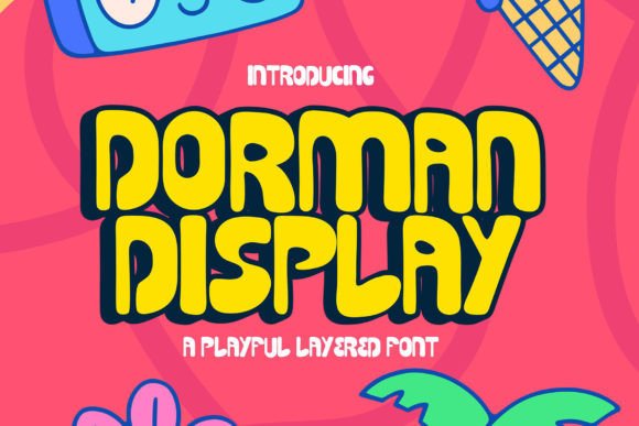Dorman Display: A Youthful Typeface for Editorial Projects