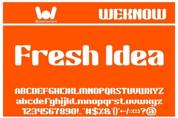 Fresh Idea Display Font for Campaign-Ready Visuals