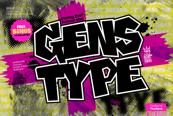 Gens Type Brings Playful Charm to Branding Projects