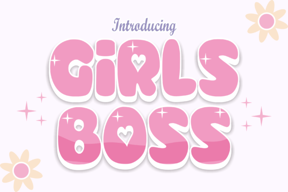 Girls Boss Font: A Playful Display Typeface for Campaigns That Pop
