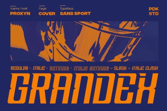 Grandex: A Bold Display Font Built for High-Impact Marketing Content