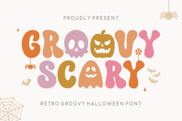 Groovy Scary Display Font: Testing This Retro Typeface in Branding Work