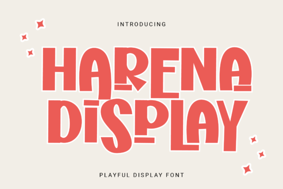 Harena Playful Display: A Font That Brings Editorial Projects to Life