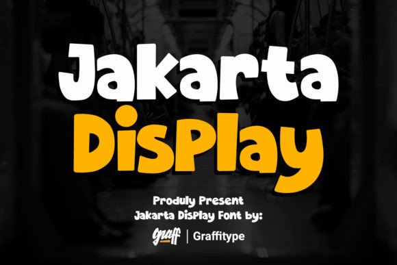 Jakarta Display: A Modern Display Font for Bold Web and Product Design