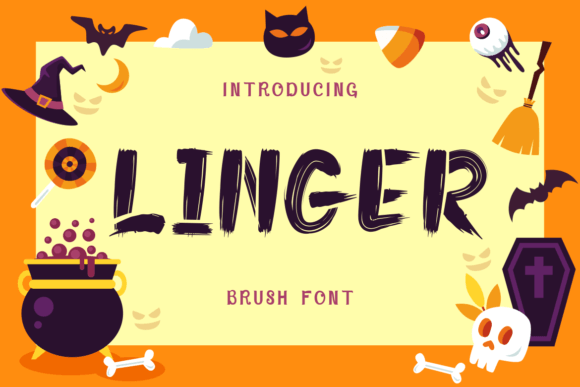 Linger Brush Font for Distinctive Brand Packaging