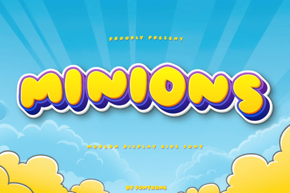 Minions Display Font Review and Design Guide