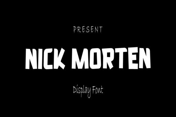 Nick Morten: A Handwritten Font for Editorial Branding and Content Design