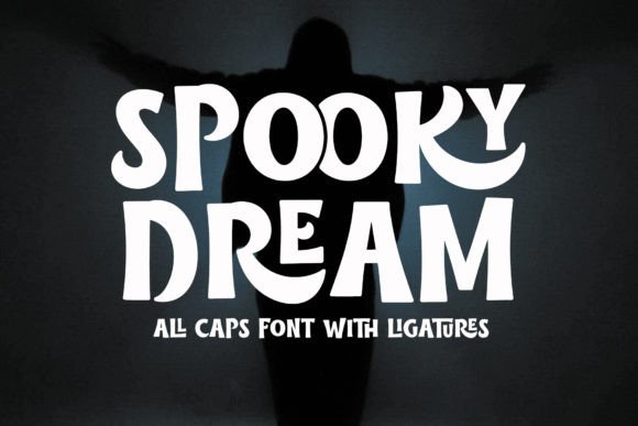 Spooky Dream Display Font for Small Business Branding