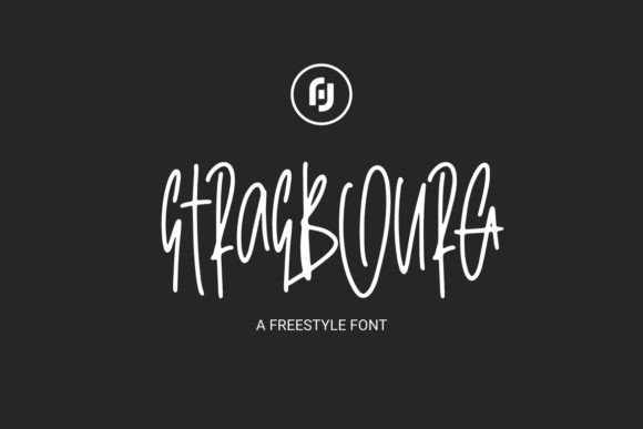Strasbourg: A Bold Freestyle Script Font for Edgy Brand Identity