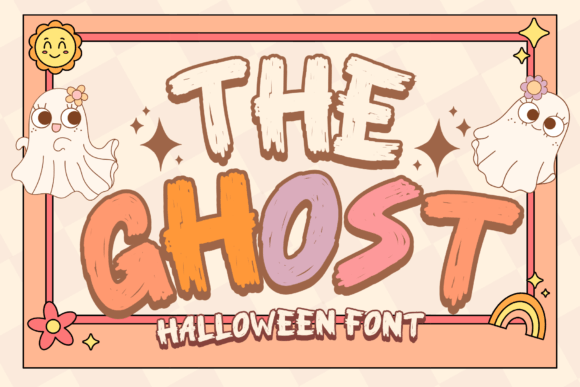 The Ghost Font: A Playful Display Typeface for Handmade Products
