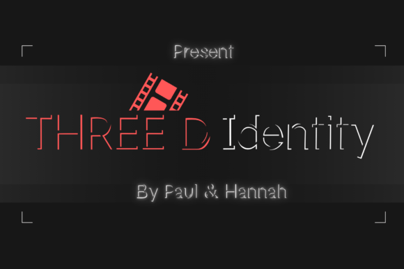 Three D Identity: Dimensional Display Font for Web Design
