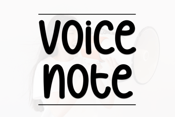Voice Note Font Review: A Handwritten Display Font for Elegant Branding
