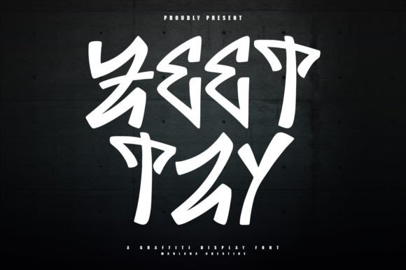 Zeettzy: A Bold Graffiti Display Font for Creative Projects